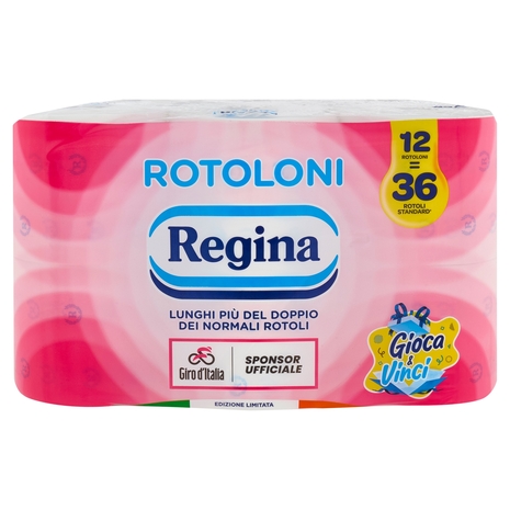 Rotoloni Regina carta igienica 12 rotoli